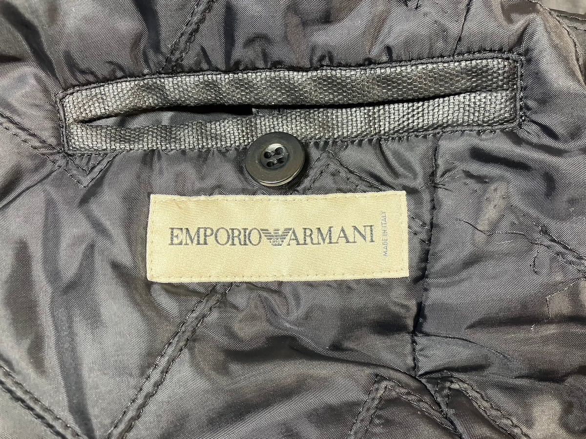 E/1433 EMPORIO ARMANI エンポリオ アルマーニ メンズ コート サイズ52_画像6