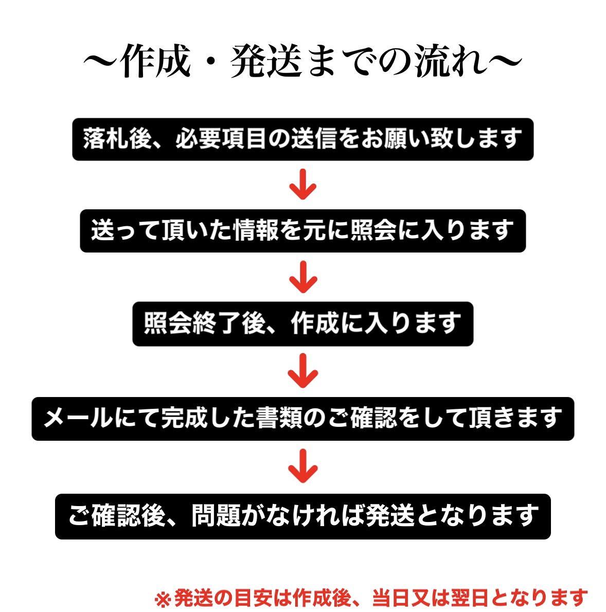 ★全国送料無料★ 原付 原付一種 原付二種 販売証明書 譲渡証明書 個人売買 50cc 125cc_画像3