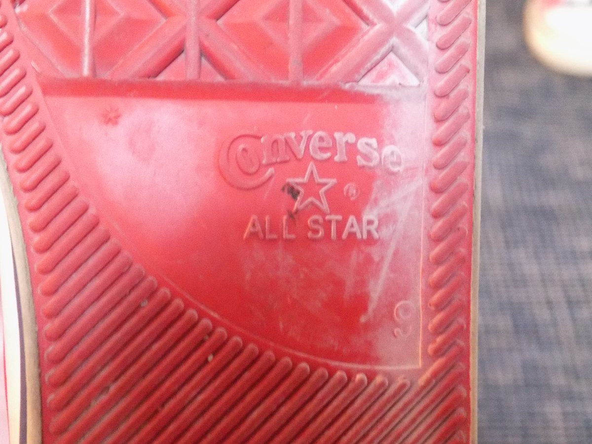 80s 80'S オリジナル コンバース CONVERSE キッズ ALL STAR 星条旗柄 16cm オールスター チャックテイラー USA製 ビンテージ アメリカ_画像9