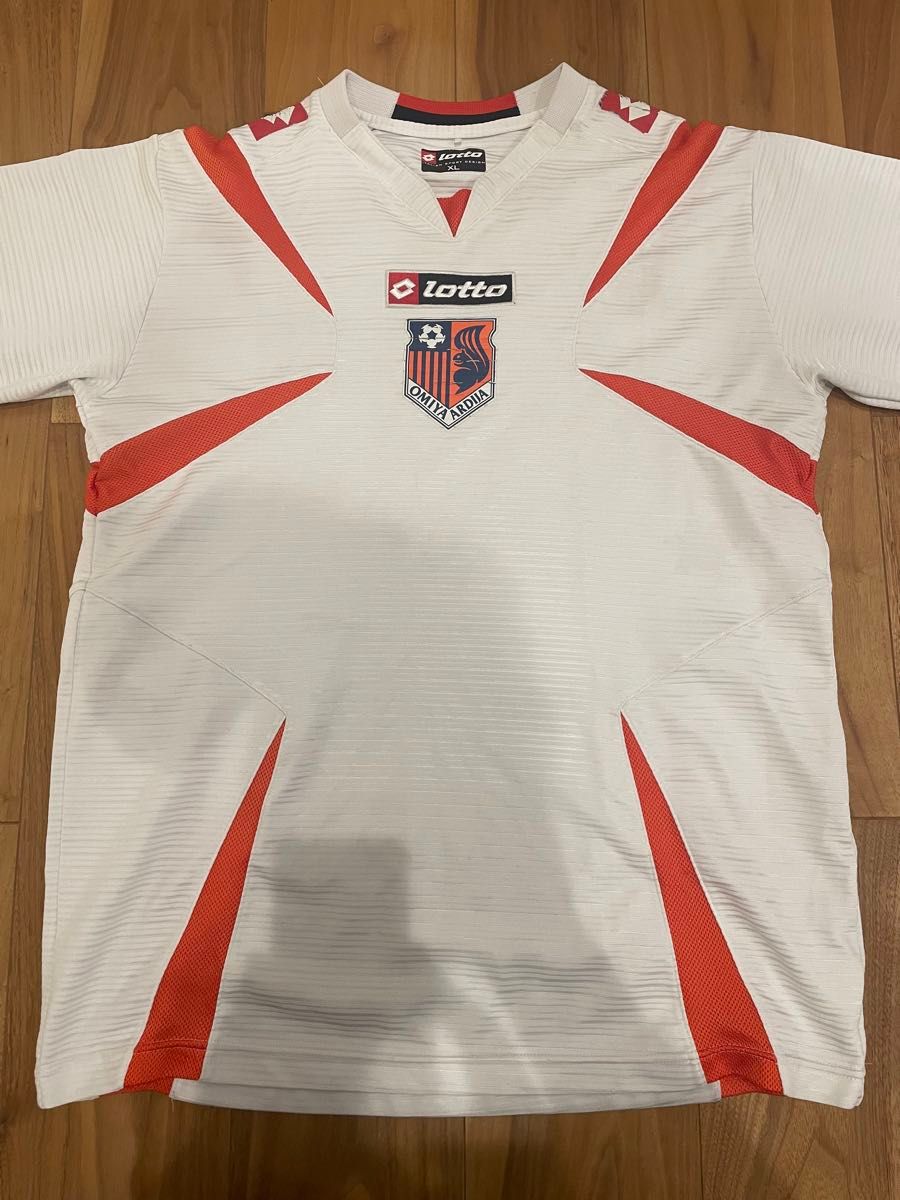 大宮アルディージャ 2007年 away ユニフォーム lotto製 XLサイズ 大宮アルディージャ 2007年 away ユニフォーム lotto製 XLサイズ