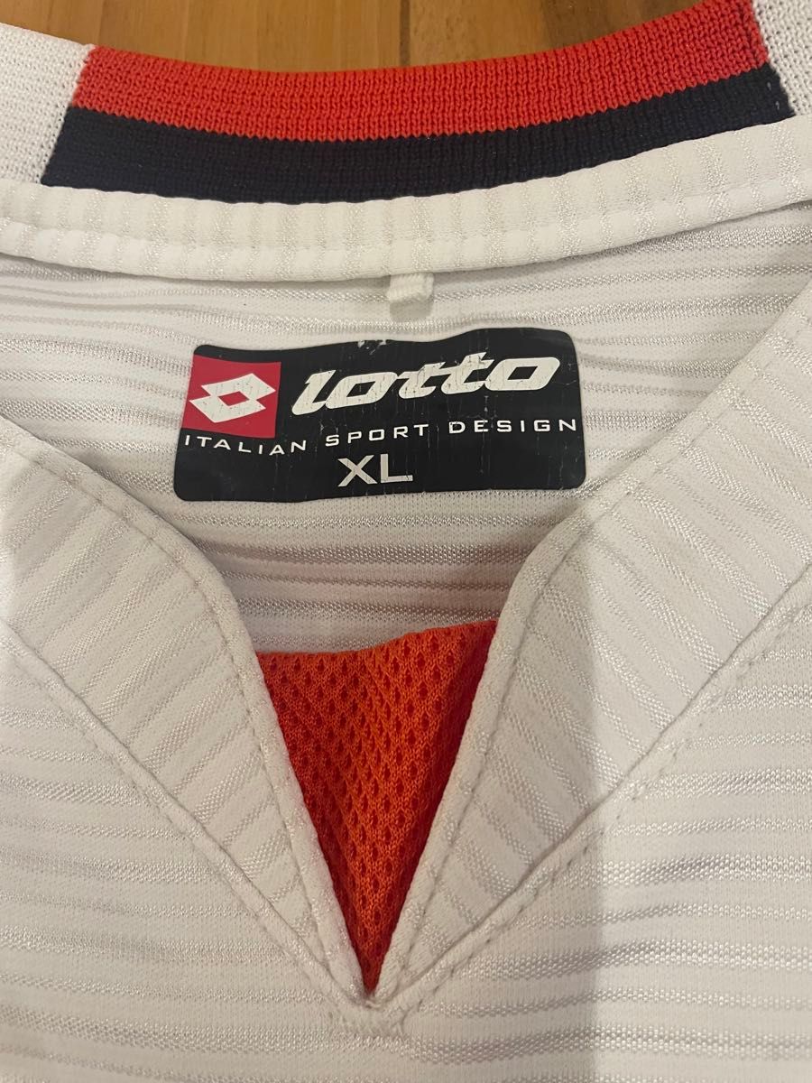 大宮アルディージャ 2007年 away ユニフォーム lotto製 XLサイズ 大宮アルディージャ 2007年 away ユニフォーム lotto製 XLサイズ