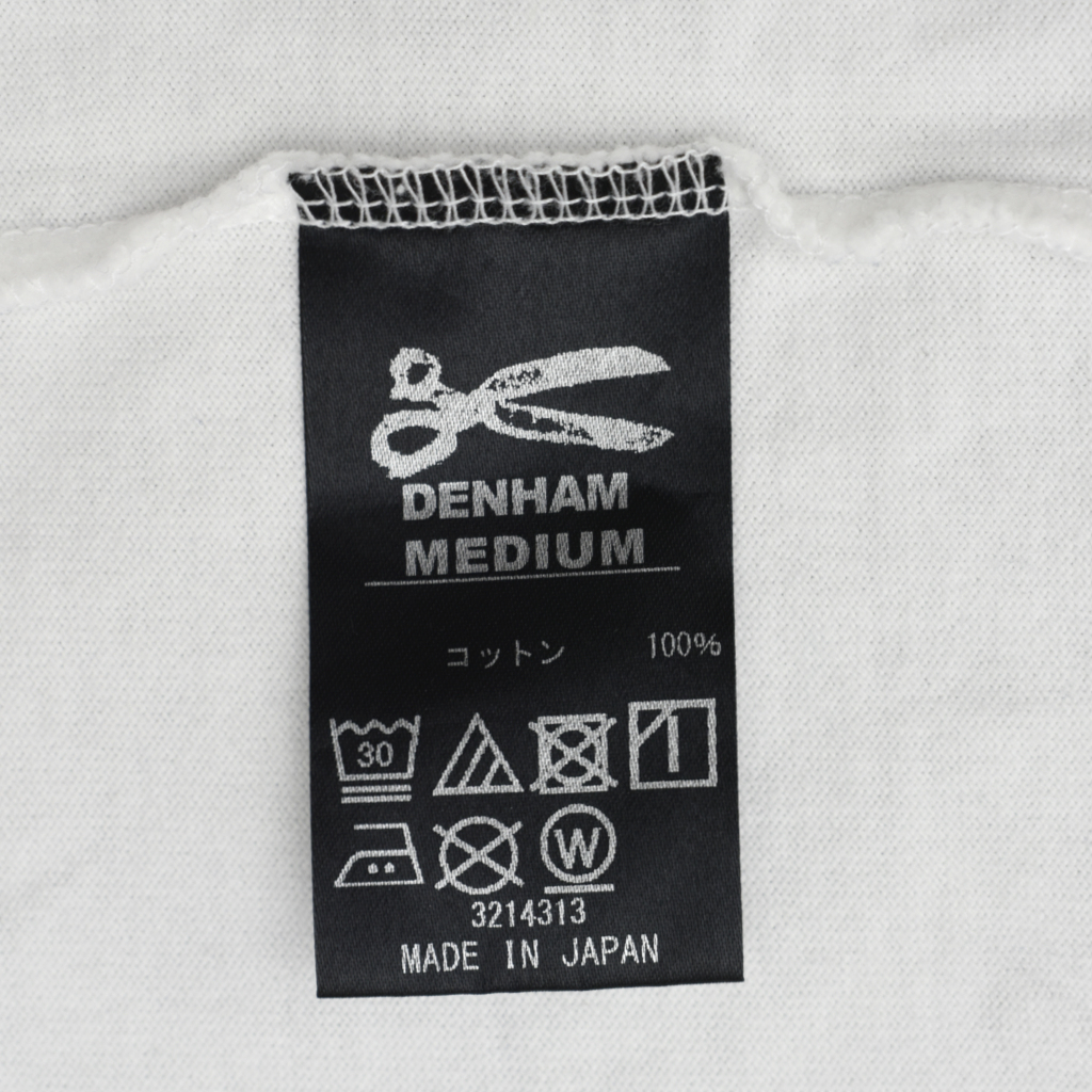 日本製 DENHAM デンハム ポケット Tシャツ クルーネック size.M_画像6