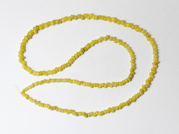 *. hoe . tonbodama *ANTIQUE semi clear light yellow color. don't fit . small bead beads one ream 2 dragonfly sphere .. sphere [2402][ free shipping ][EB22008-2]
