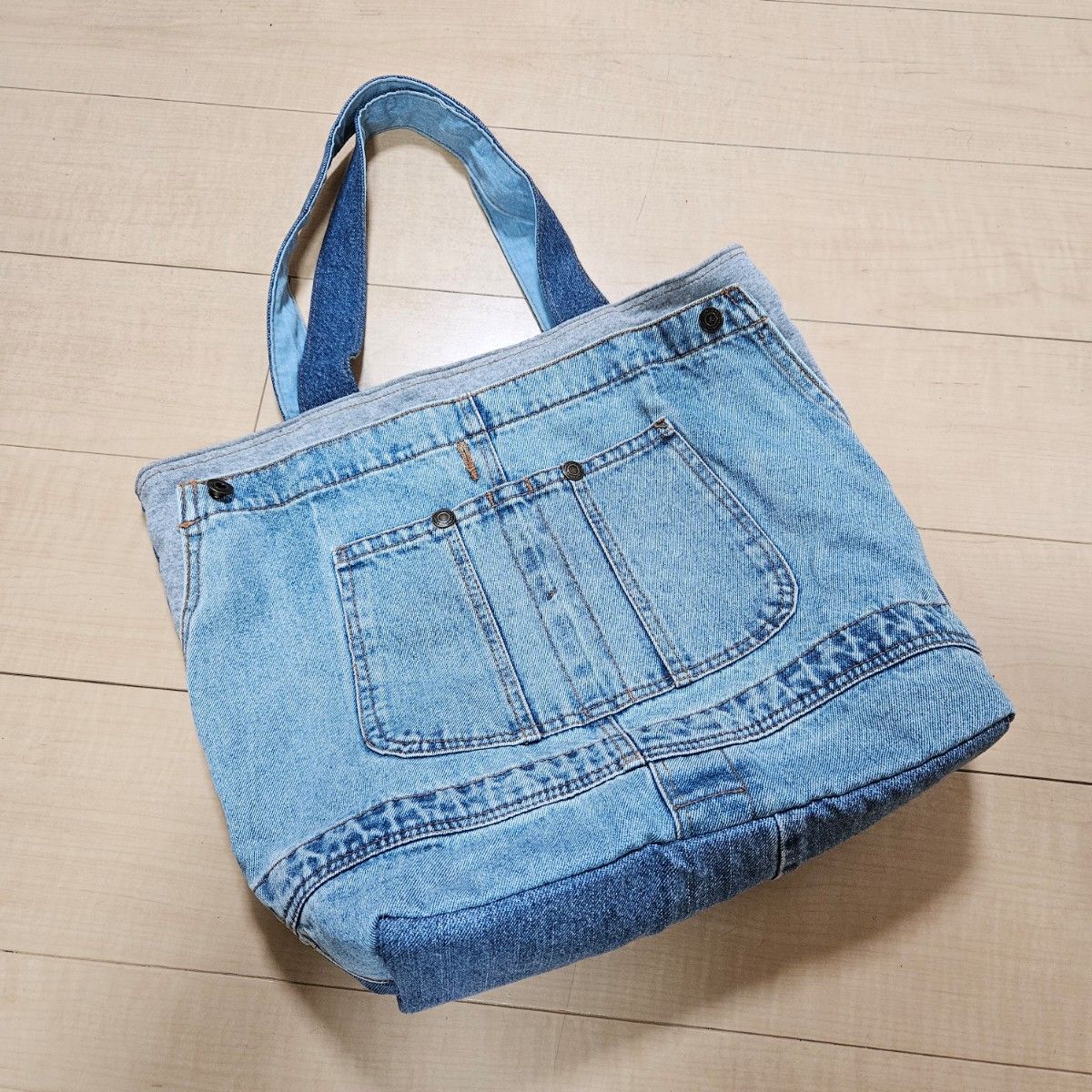 BIG MARC/ビッグトートバッグ/デニム/マザーズバッグ/ジム BIG MARC/ビッグトートバッグ/デニム/マザーズバッグ/ジム