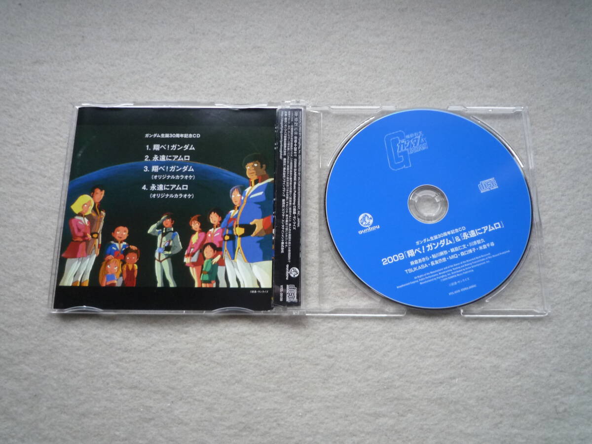 ガンダム生誕30周年記念CD 2009 翔べ!ガンダム＆永遠にアムロ　CDシングル_画像2