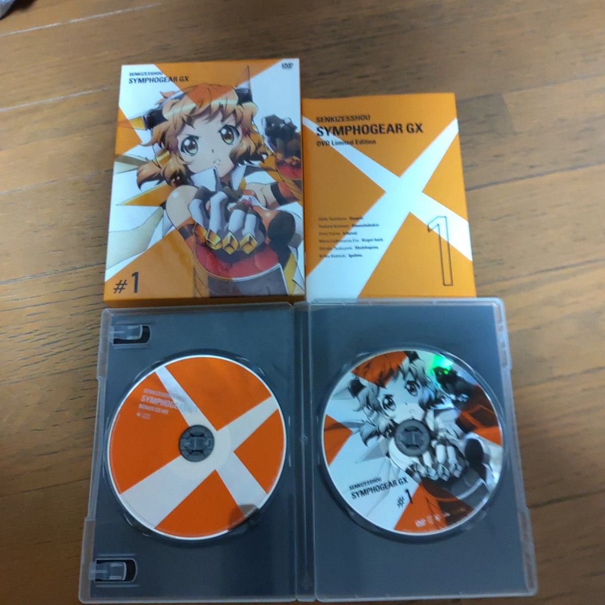 戦姫絶唱シンフォギアGX 1巻から 6巻 期間限定版 Blu-ray DVD