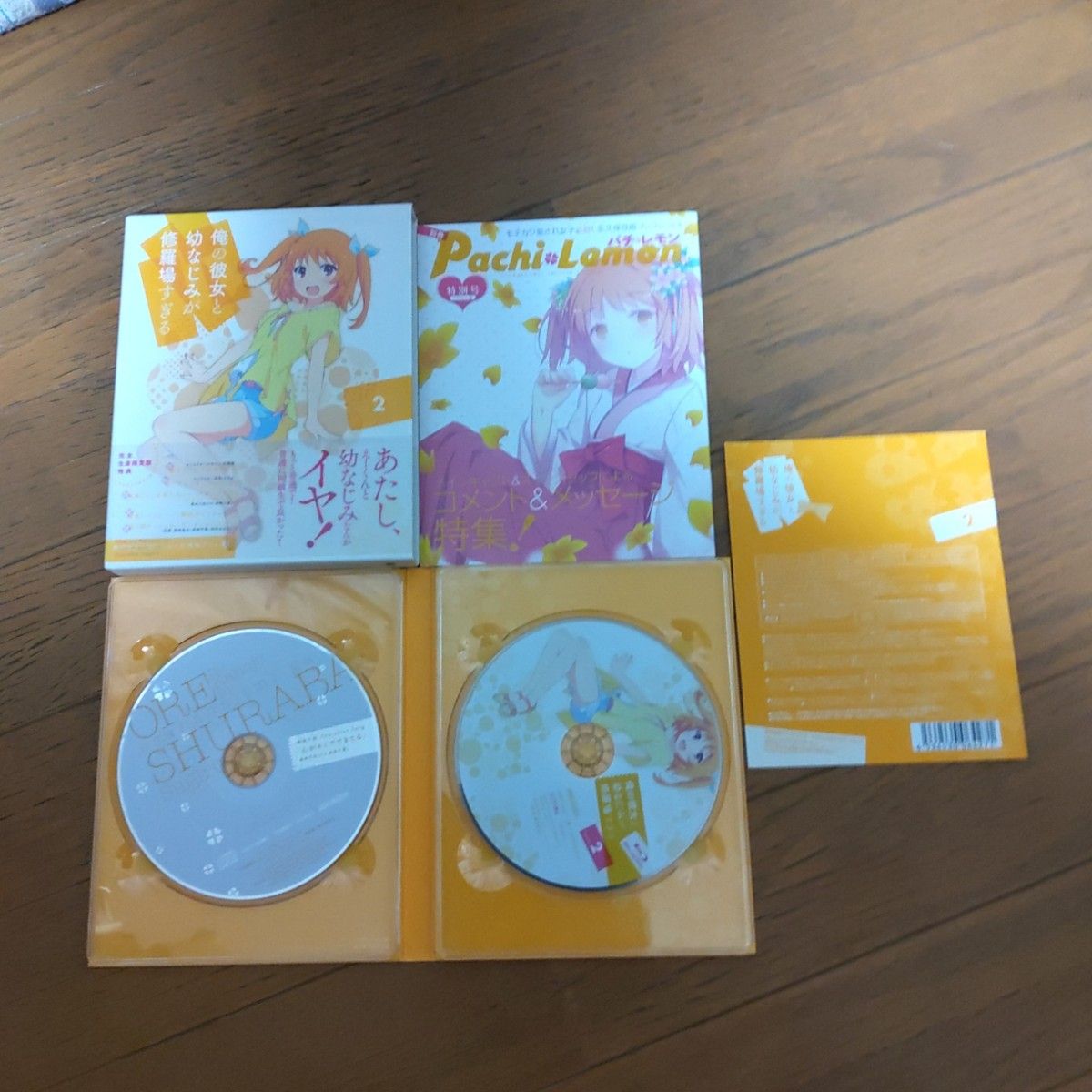 Blu-ray 俺の彼女と幼なじみが修羅場すぎる1巻から ７巻 （完全生産限定版） 裕時悠示 （原作） るろお  全て帯付き