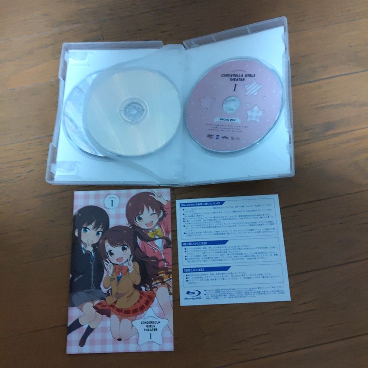 アイドルマスター シンデレラガールズ劇場  1巻から3巻 (Blu-ray Disc) ＋CD80枚セット