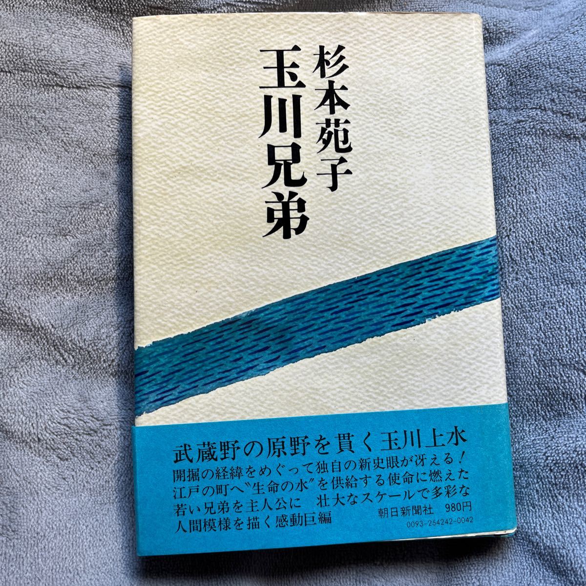 玉川兄弟 杉本苑子 朝日新聞社_画像1