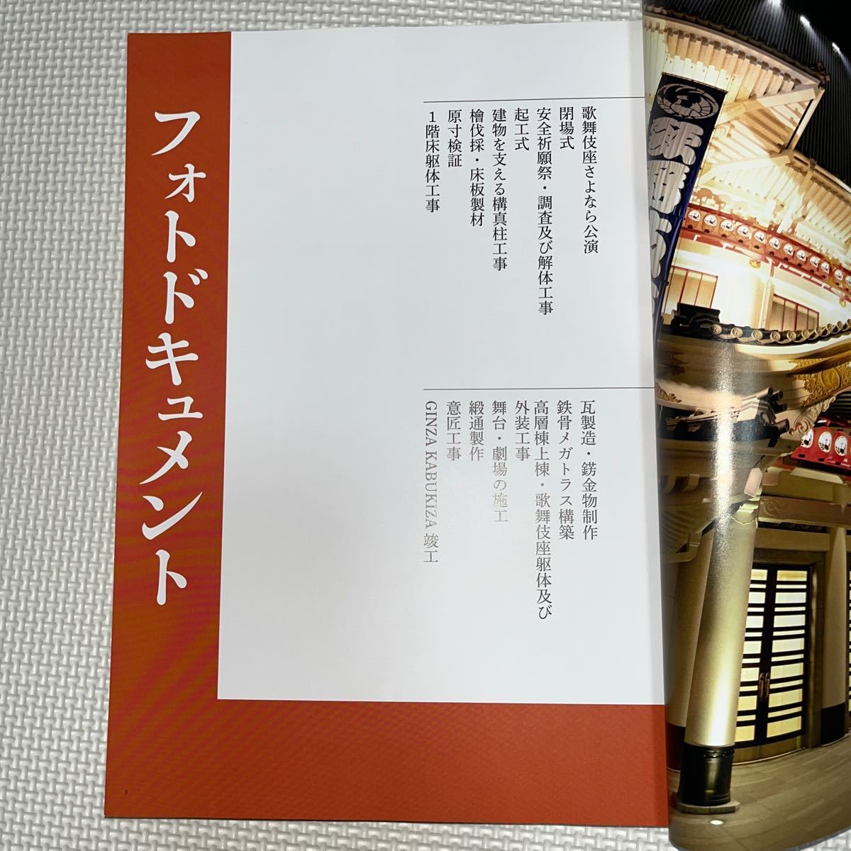 匠の技 歌舞伎座をつくる (株)タミワオフィス編 清水建設 平成26年 篠山紀信 桂歌丸 山田洋次 瀬戸内寂聴 上村淳之 坂田藤十郎 工事 建築_画像3