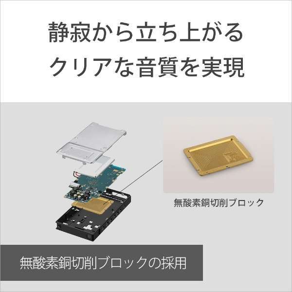 SONY NW-ZX707 64GB ブラック　WALKMAN 2023年モデル　1年保証付　新品　送料無料_画像7