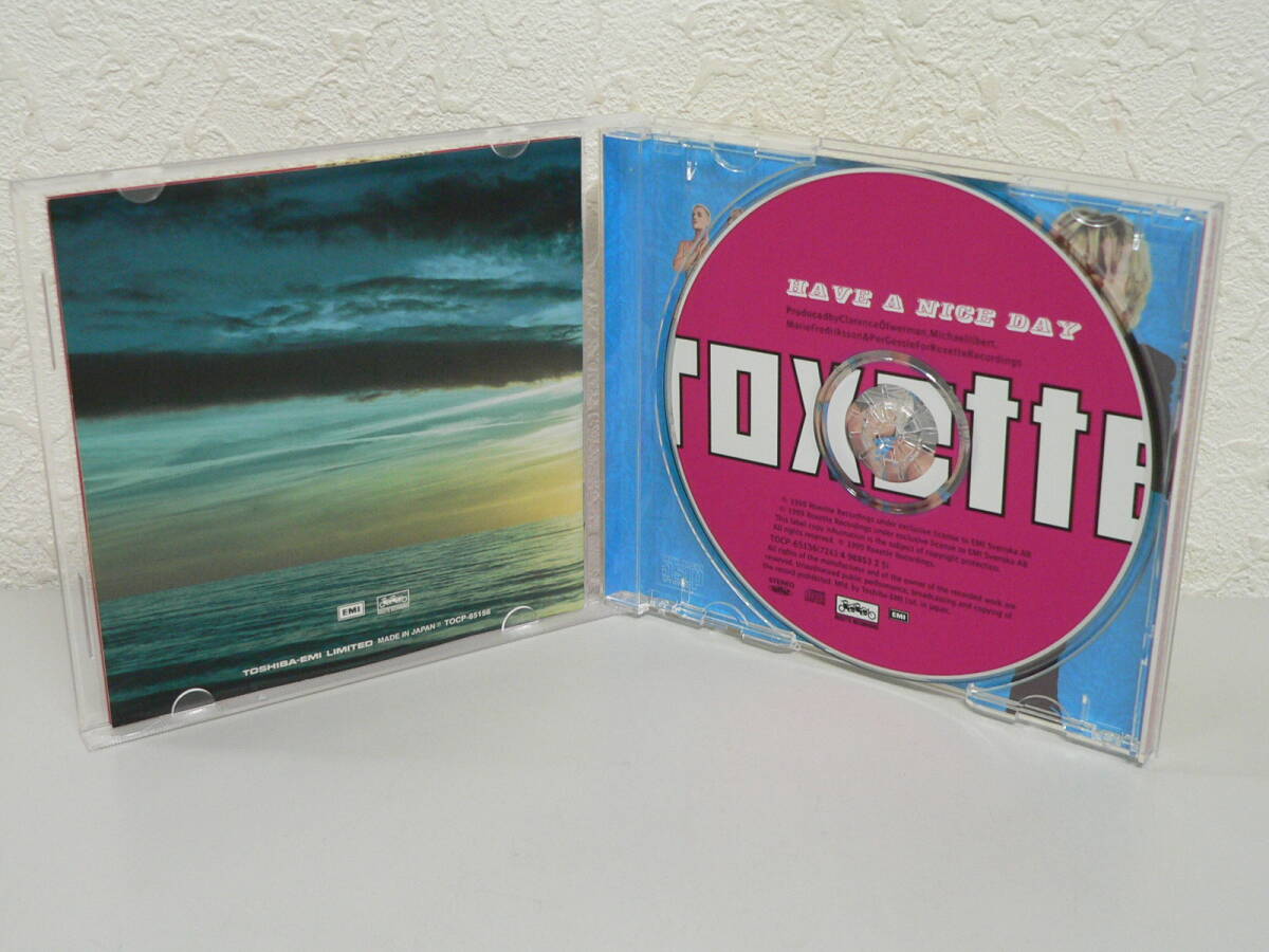 #3646GT　CD　ROXETTE / HAVE A NICE DAY　ロクセット　帯付　美品_画像3