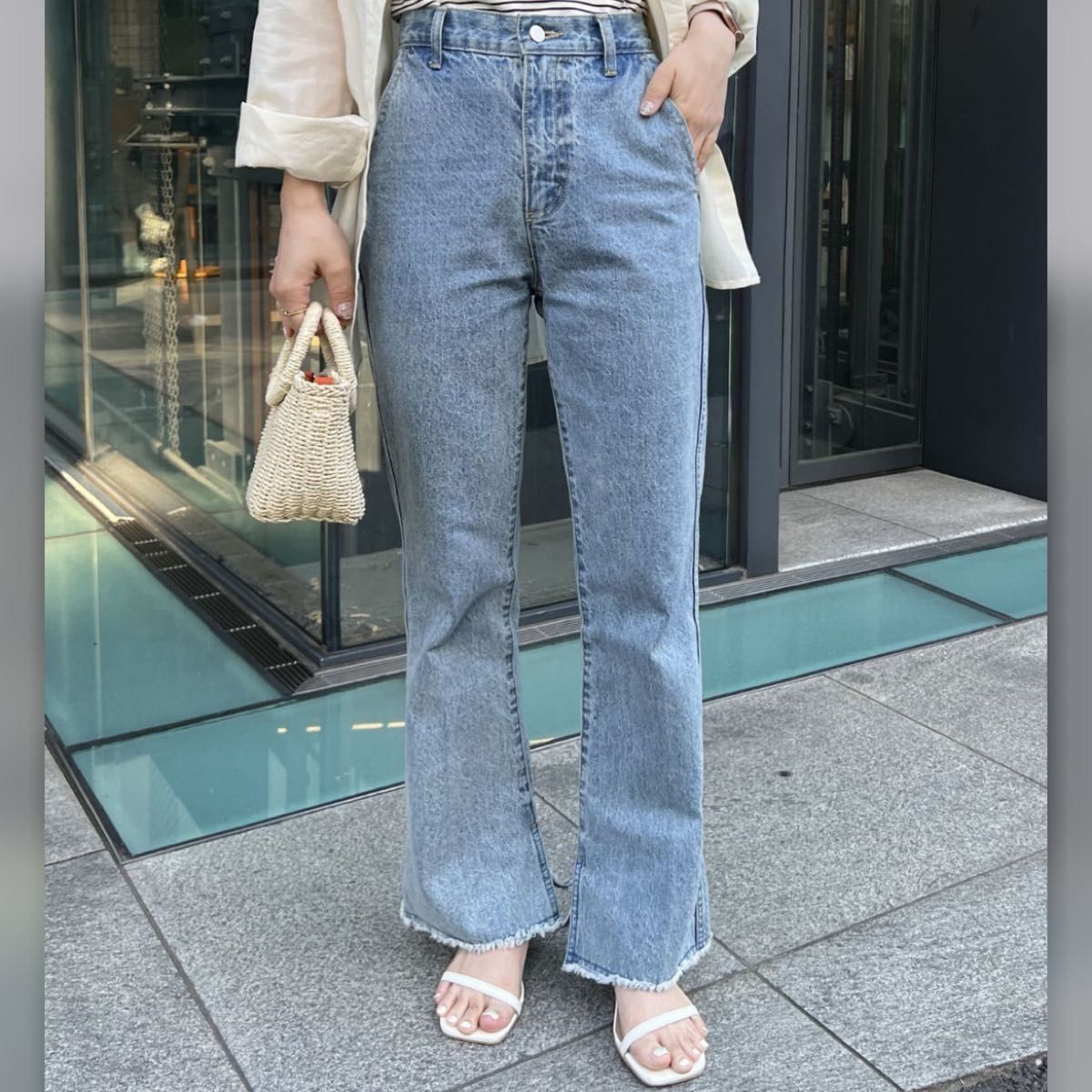 美品 ディスコート フレアデニム デニムパンツ|Yahoo!フリマ 美品 ディスコート フレアデニム デニムパンツ|Yahoo!フリマ
