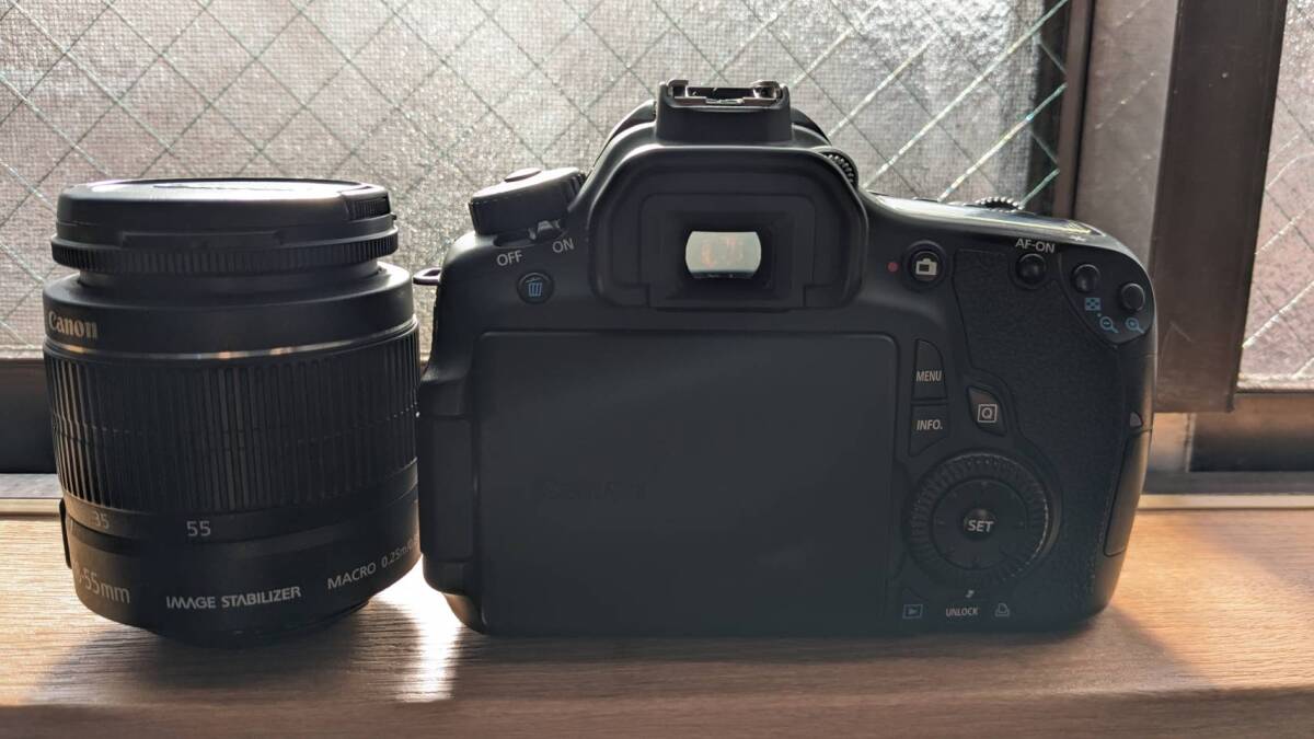 1円　キャノン　Canon EOS 60D / EF-S 18-55mm 1:3.5-5.6 IS Ⅱ 現状品_画像3