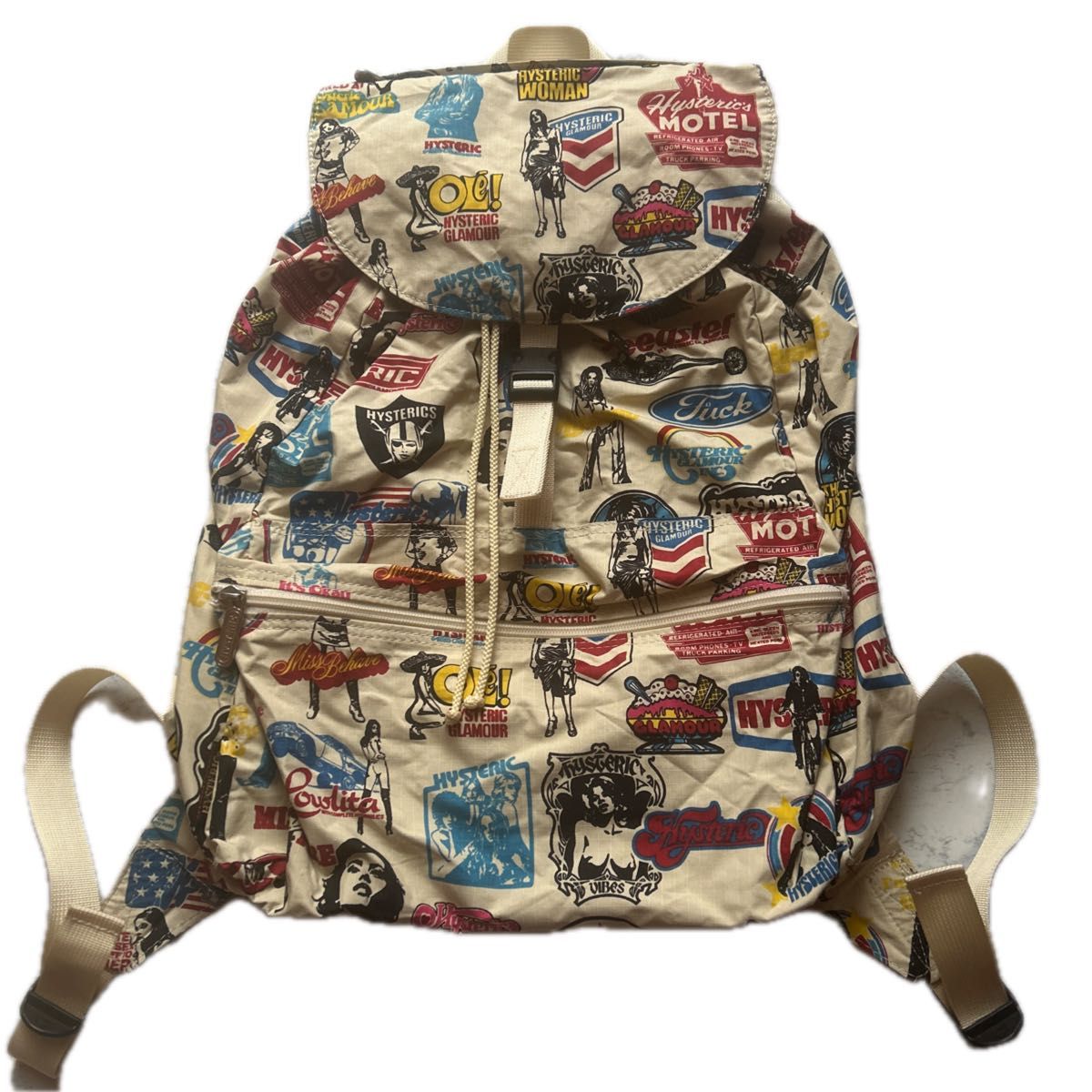 ヒステリックグラマー総柄ナイロンリュック ヒステリックグラマー リュック バックパック 総柄 ヒステリック