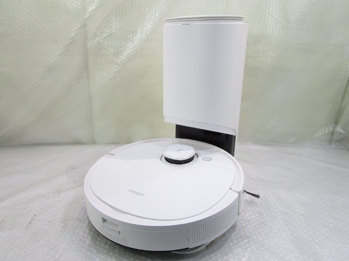 ◎展示品 ECOVACS エコバックス DEEBOT T9+ DLX13-54 ロボット掃除機 水拭き機能 自動回収ステーション付き w21514_画像1