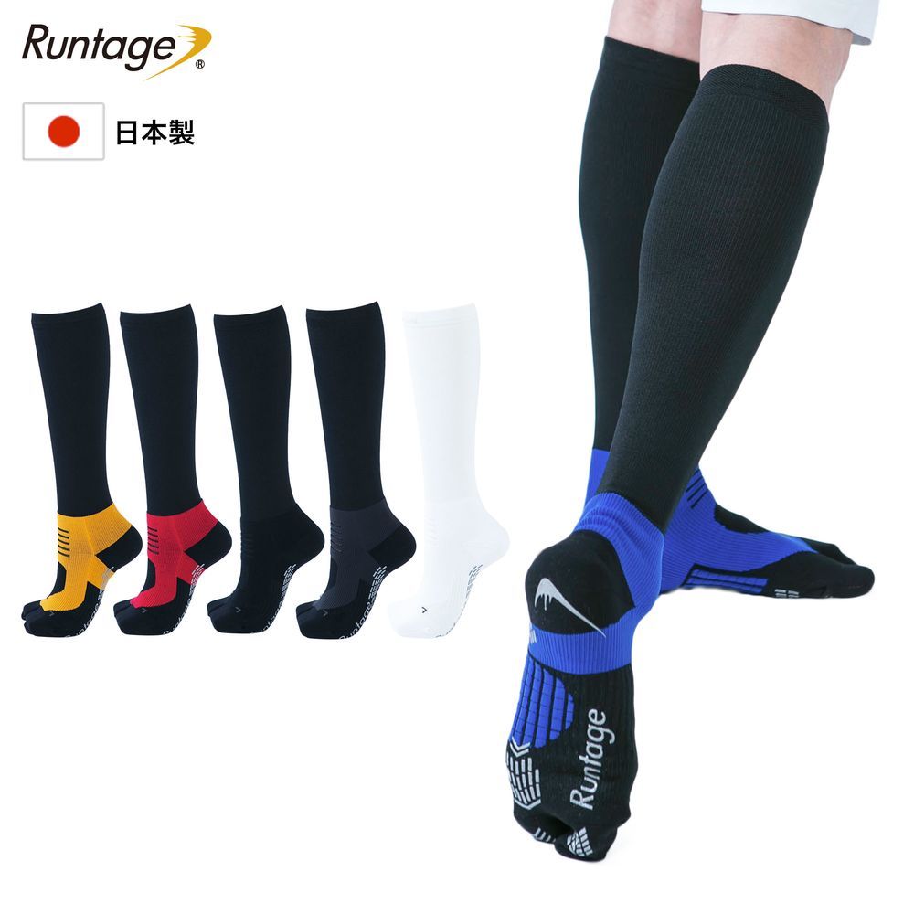 i Ida socks Athlete round Pro V2 Runtage black / gray Golf socks is possible to choose 3 size IF37