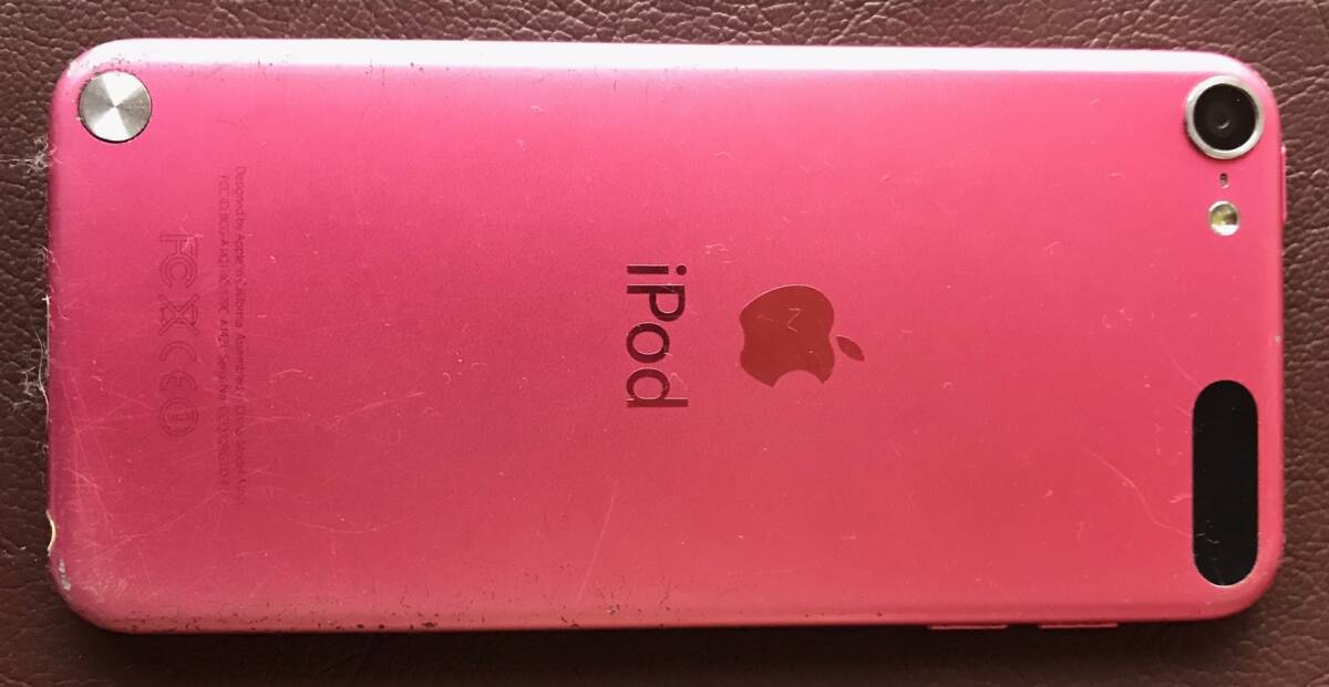 Apple iPod touch (第５世代) A1421 RED? PINK? 中古品 箱無 アップルアイポッドタッチ本体のみ_画像2