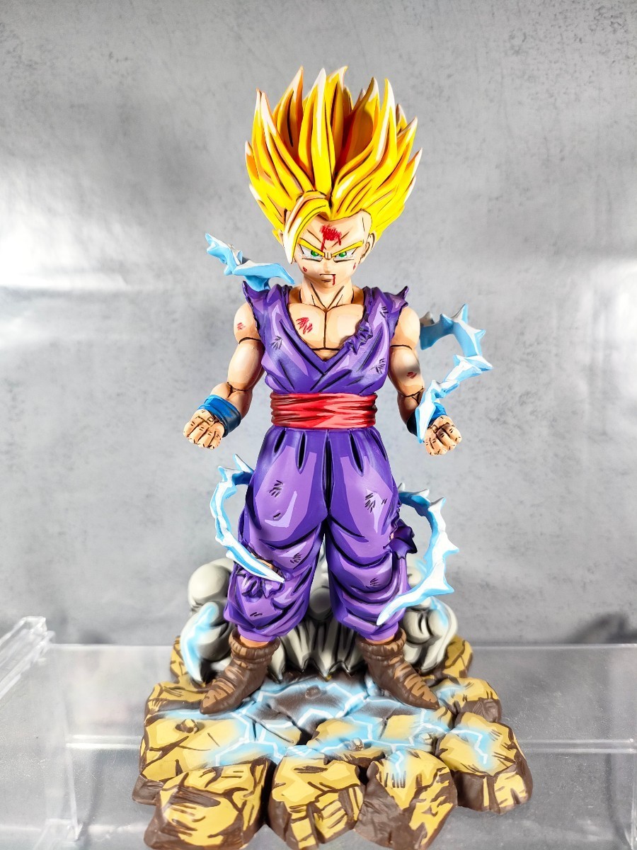 Yahoo!オークション - ドラゴンボール 孫悟飯 フィギュア リペイント Yahoo!オークション - ドラゴンボール 孫悟飯 フィギュア リペイント