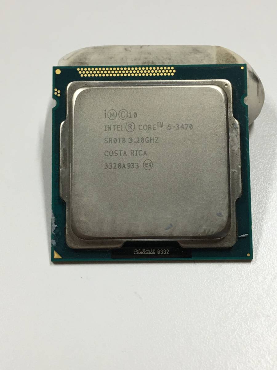 B2405)Intel Core i5-3470 SR0T8 3.20GHz 中古動作品(タ)_画像1