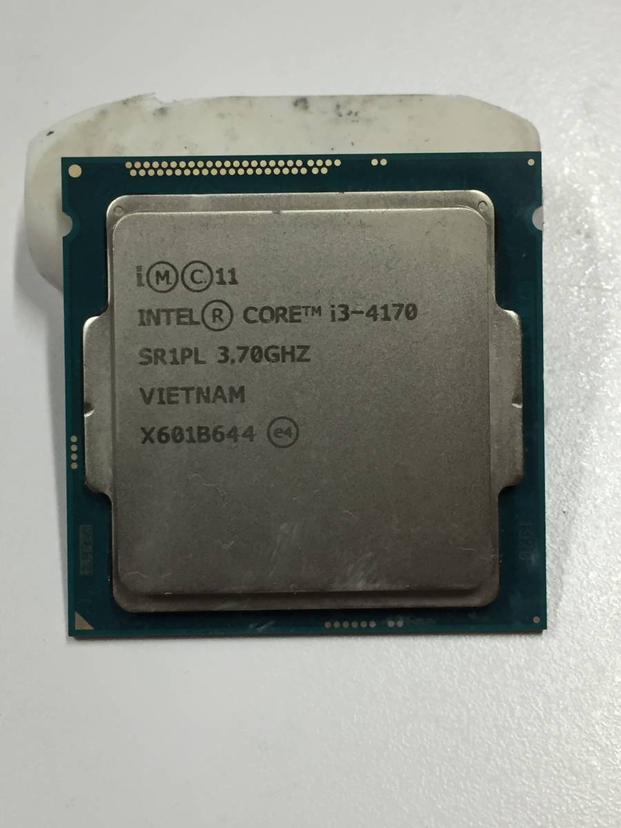 B2134)Intel Core i3-4170 3.70GHz SR1PL 中古動作品 (タ)_画像1