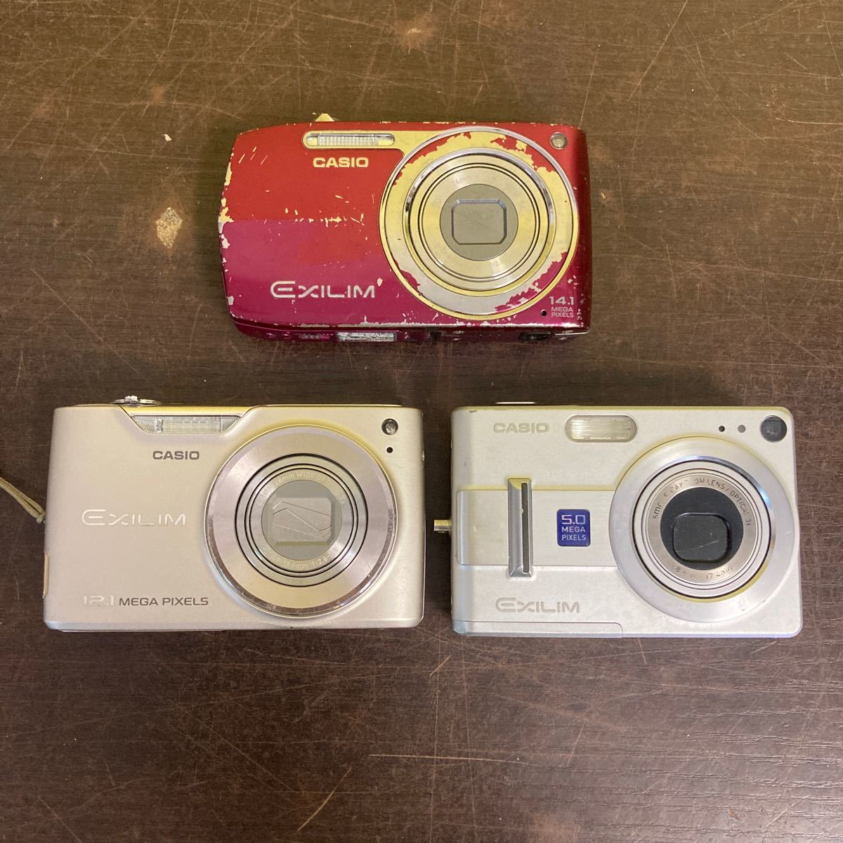 CASIO カシオ EXILIM コンパクトデジタルカメラ EX-Z55 EX-Z450 EX-Z2000 まとめて3点_画像1