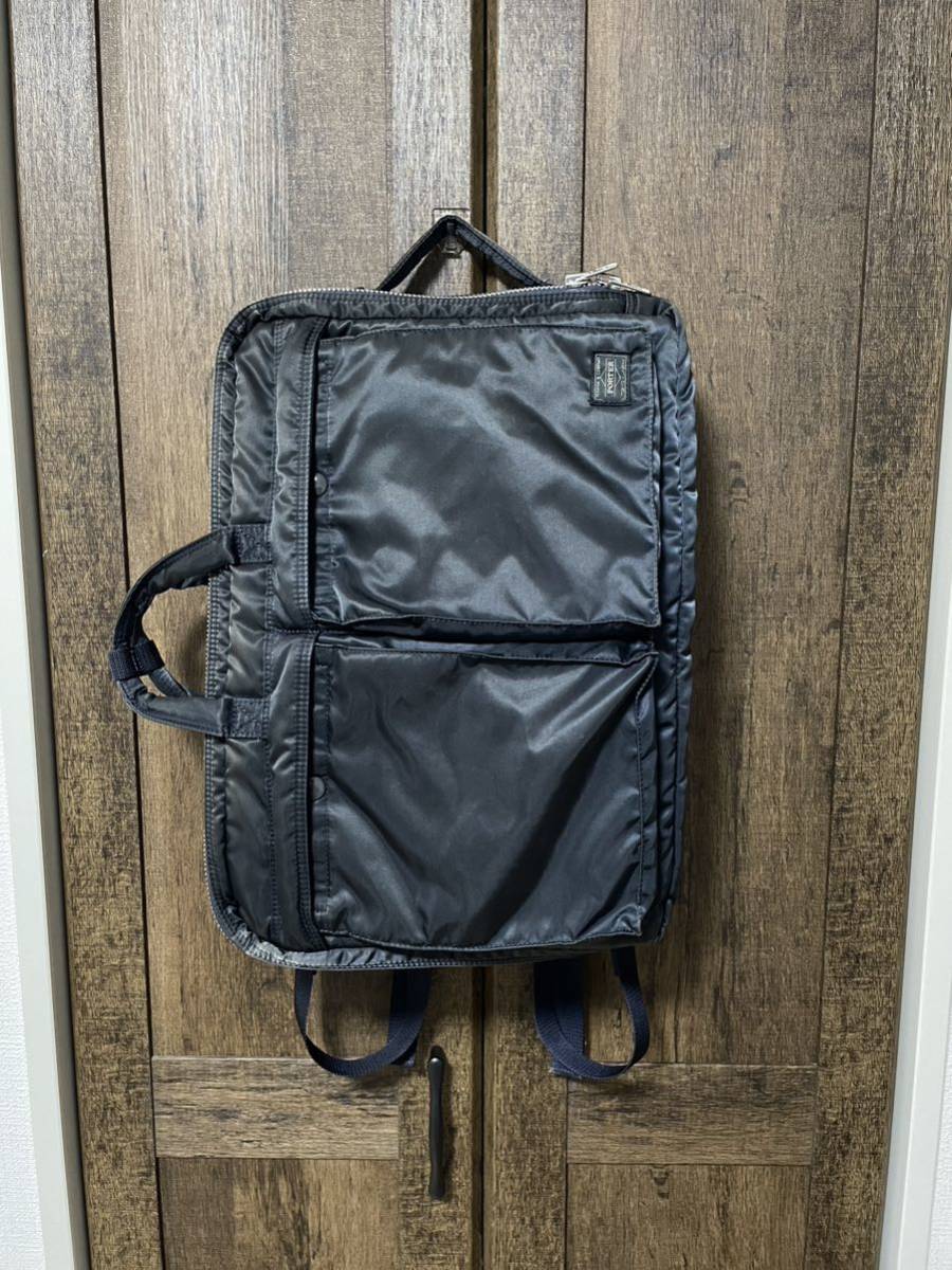 ベタ 定価50，600円 即決 美品 PORTER 3WAY ポーター ブリーフケース