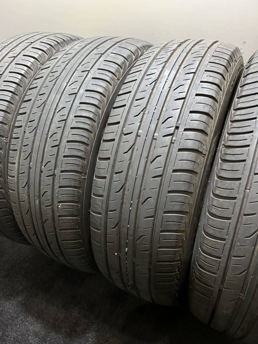 215/65R16 DUNLOP/GRANDTREK PT3 18年製 夏タイヤ 4本 ダンロップ アルファード ヴェルファイア ハイエース (南3-E896)_画像1