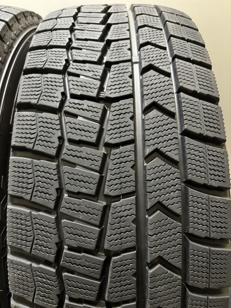 215/60R16 DUNLOP/WINTER MAXX WM02 17年製 PRD 16インチ 6.5J ＋38 114.3 5H スタッドレス 4本 クラウン カムリ マークX (南7-E996)の画像6