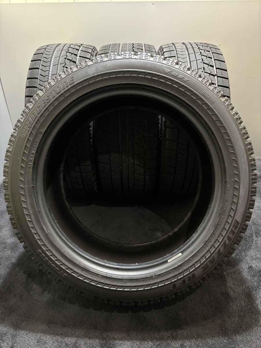 245/50R19 BRIDGESTONE/RFT 19年製 スタッドレス 4本 ブリヂストン ブリザック レクサス LS BMW X3 ランフラット (南8-F12)_画像10