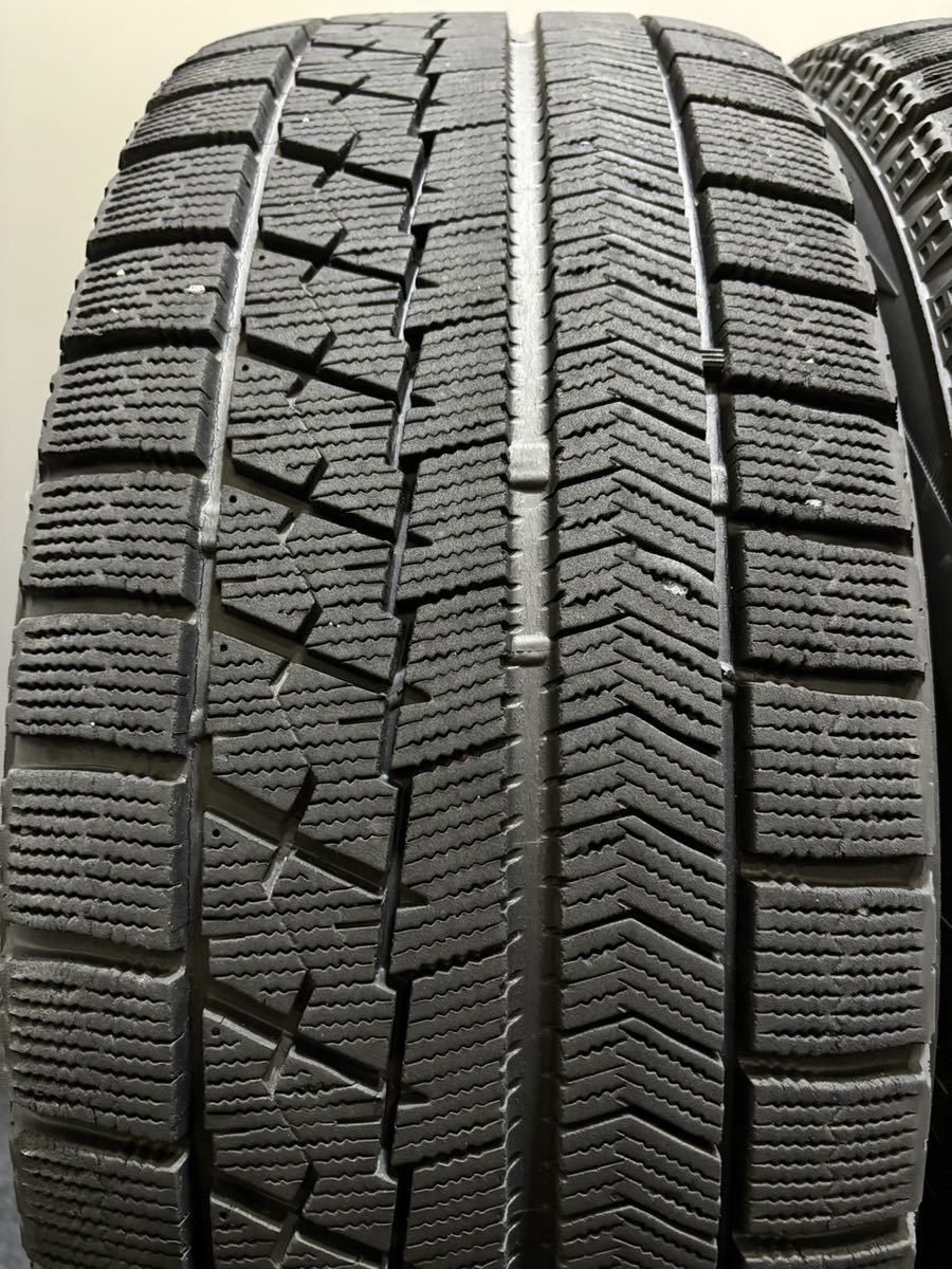 215/55R17 BRIDGESTONE/VRX 17年製 VELVA 17インチ 7J ＋53 114.3 5H スタッドレス 4本 ヴェゼル オッデセイ (南6-F16)の画像9