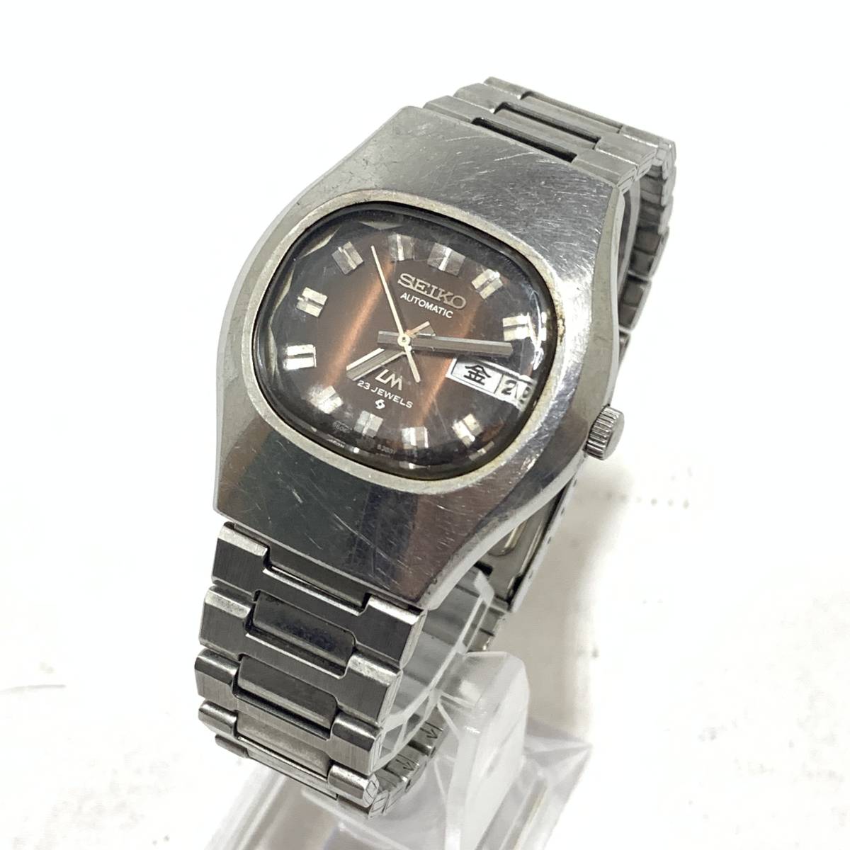 【稼働品】セイコー SEIKO AUTOMATIC 23JEWELS 23石 5606-5170 腕時計 003JIHC55_画像1