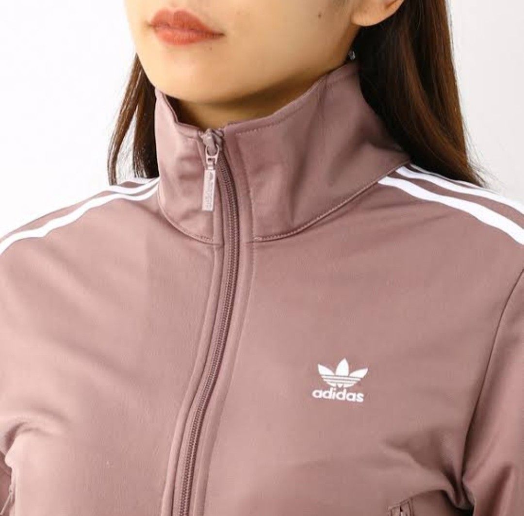 adidas 薄紫 ファイヤーバード 襟高 トラックトップ ジャージ adidas 薄紫 ファイヤーバード 襟高 トラックトップ ジャージ