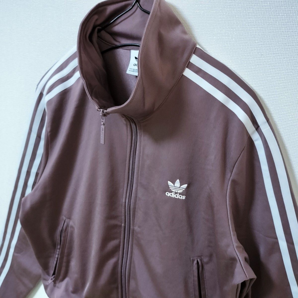 adidas 薄紫 ファイヤーバード 襟高 トラックトップ ジャージ adidas 薄紫 ファイヤーバード 襟高 トラックトップ ジャージ