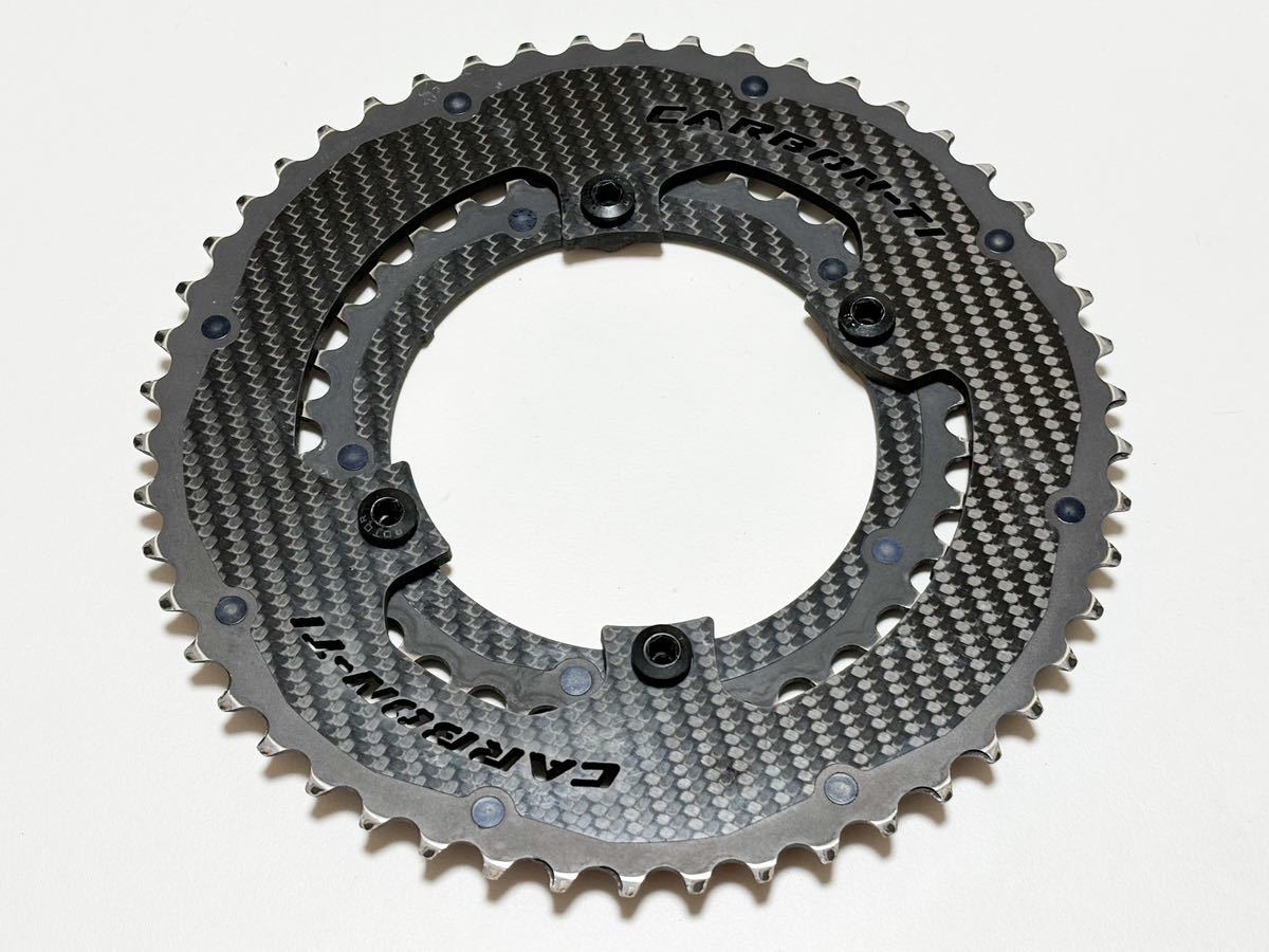 CARBON-TI X-CARBORING EVO 50-34T チェーンリング カーボン CARBON-TI X-CARBORING EVO 50-34T チェーンリング カーボン