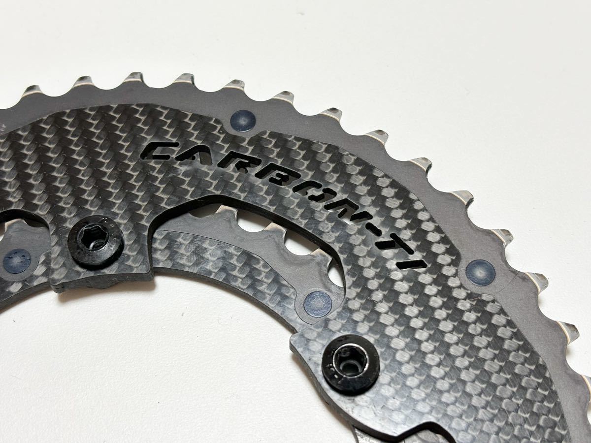 CARBON-TI X-CARBORING EVO 50-34T チェーンリング カーボン CARBON-TI X-CARBORING EVO 50-34T チェーンリング カーボン