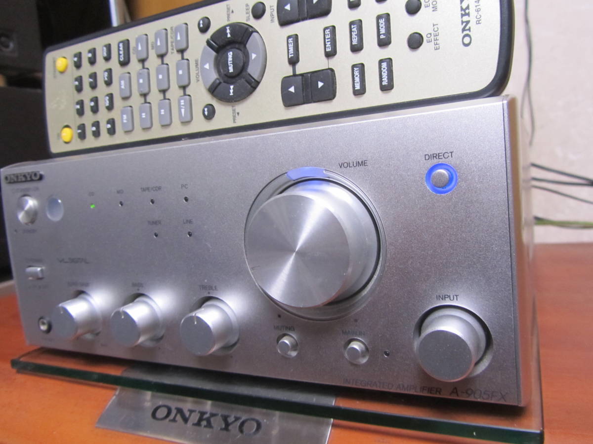 ONKYO A-905FX 動作・状態良好　リモコン付_画像2