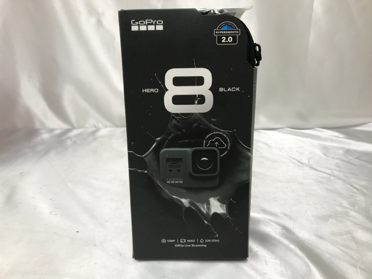 キングラム[12] ★未使用★ Go Pro ゴープロ HERO8 ブラック CHDHX-802-FX カメラ 160@I12 ★送料無料★_画像1