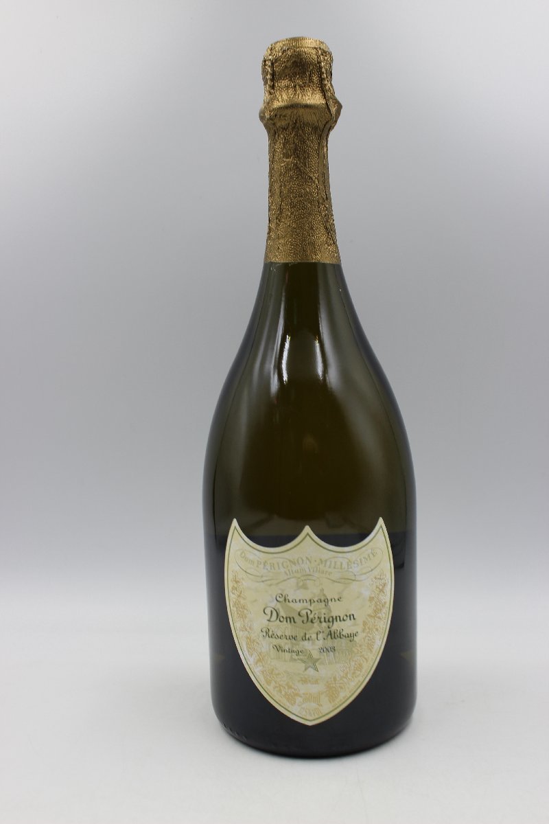 キングラム[54] ドンペリニヨン レゼルヴ ド ラベイ 2003年 ゴールド DOMPERIGNON クール便無料 750ml/12.5％ [送料無料]　@2699_画像1