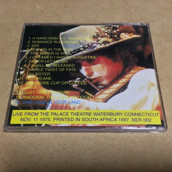 Bob Dylan／Satisfied Man (ボブ・ディラン)　1975年ライブ BER 002 希少盤_画像2
