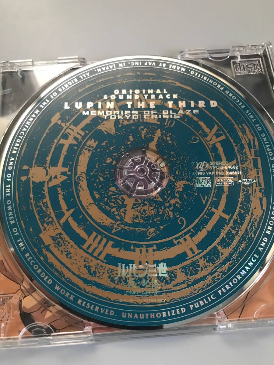 ■■ CD ルパン三世 ORIGINAL SOUND TRACK LUPIN THE THIRD ■■[240220]の画像3