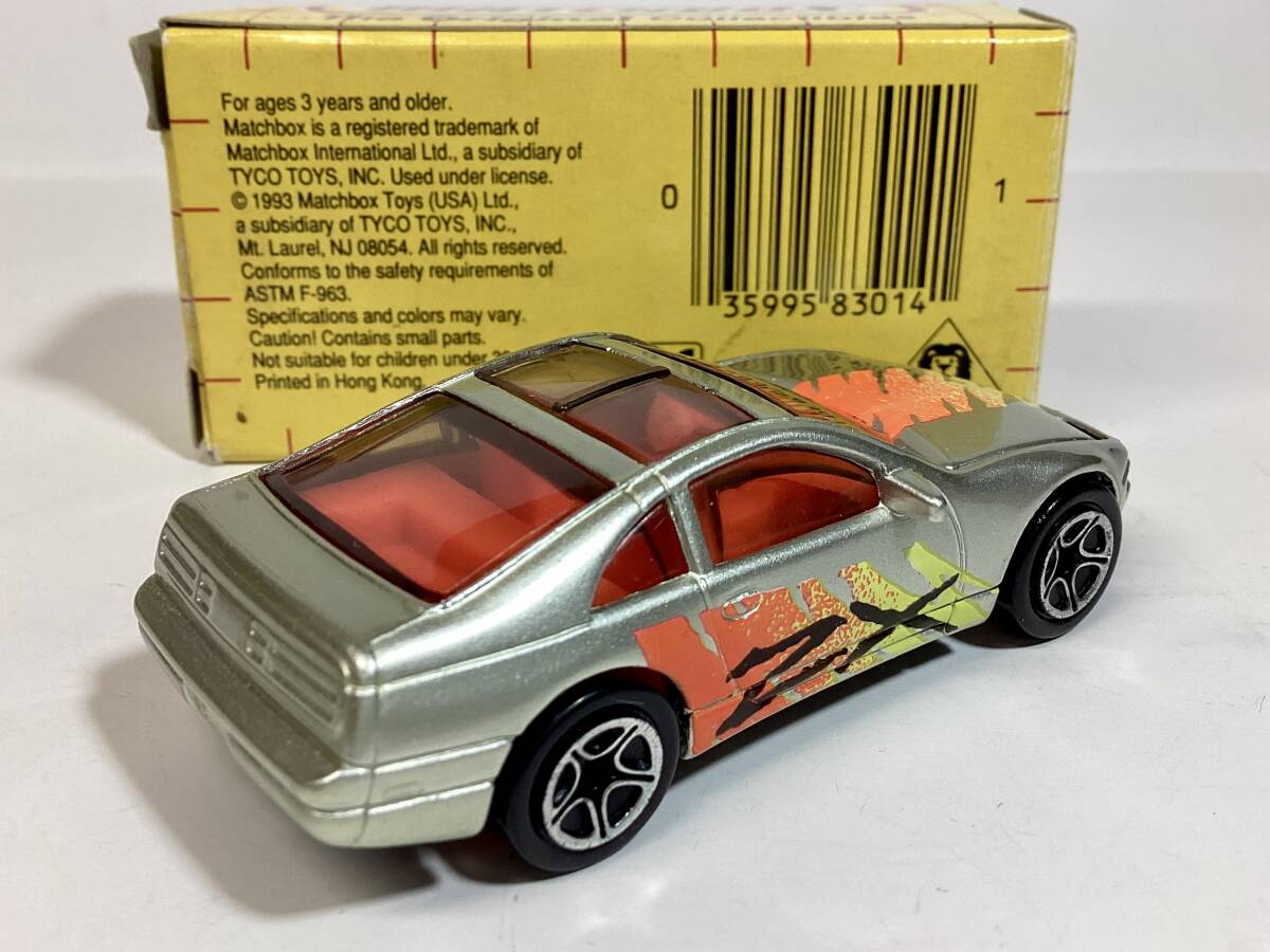 マッチボックス　日産フェアレディZ 300ZX Z32 MATCHBOX 1／58 NISSAN 300ZX トミカサイズ_画像3