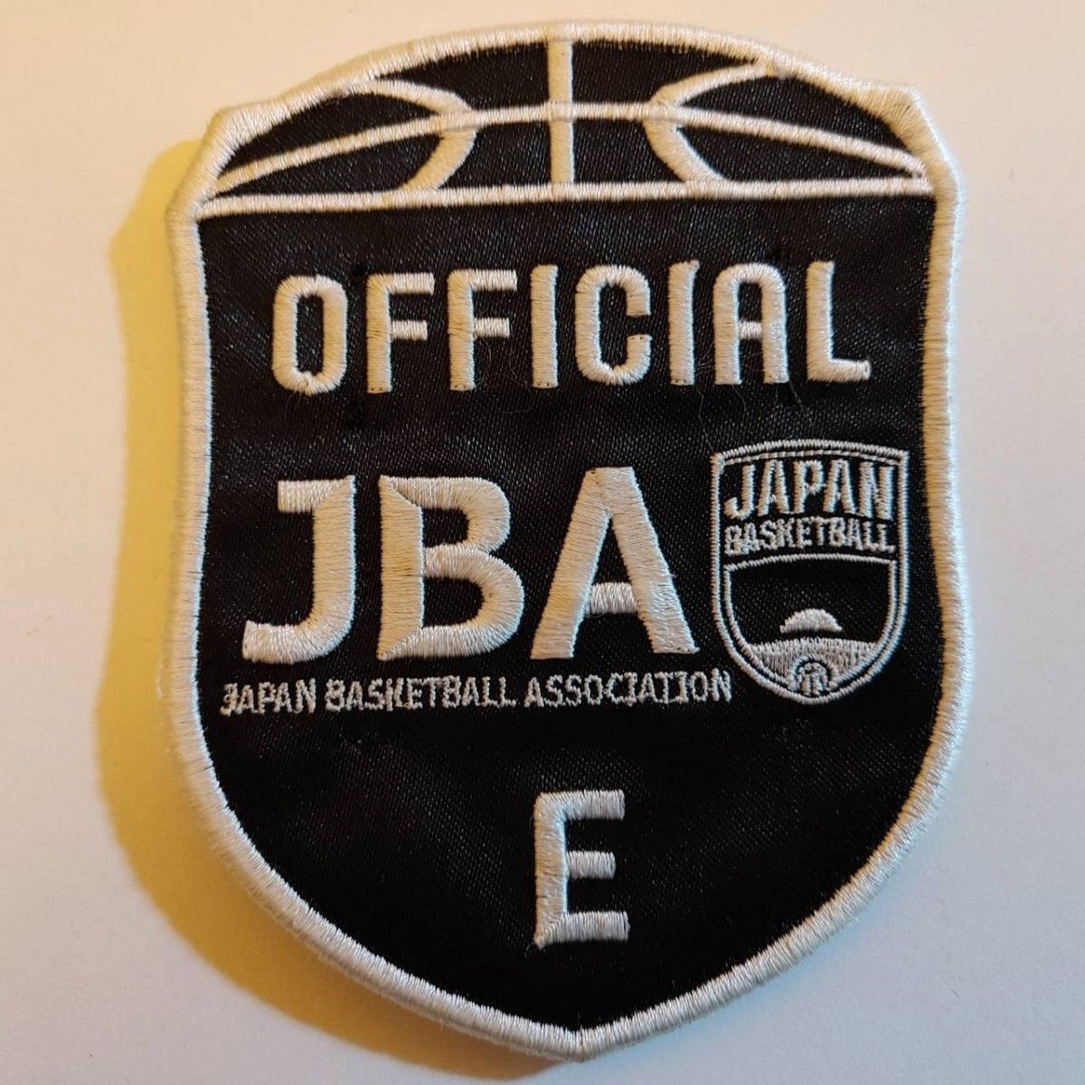 日本バスケットボール協会 ワッペン E級 審判ライセンス