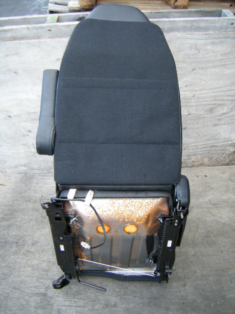 . peace 4 year Canter custom TPG-FE50 original half leather driver's seat driver seat rail attaching 
