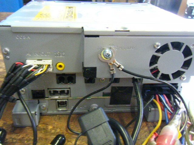 KENWOOD ケンウッド MDV-L500 カーナビ 彩速 7インチ フルセグ 地デジ DVD CD USB メモリーナビ 2013年製 取説の画像5