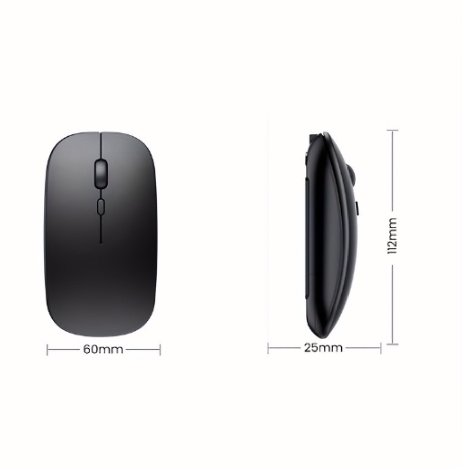 マウス Bluetooth 2.4GHz ワイヤレス 持ち運び 電池式 単4電池 ワイヤレスマウス 超薄型 充電式 省エネルギー_画像3