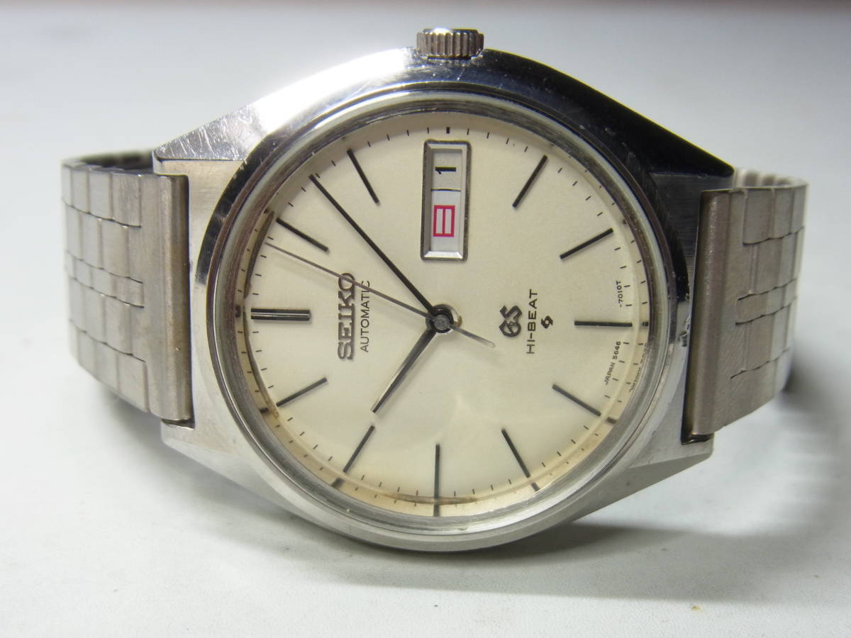 【受注生産品】 Yahoo!オークション - 2402 SEIKO グランドセイコー GSメダル付 グランドセイコー