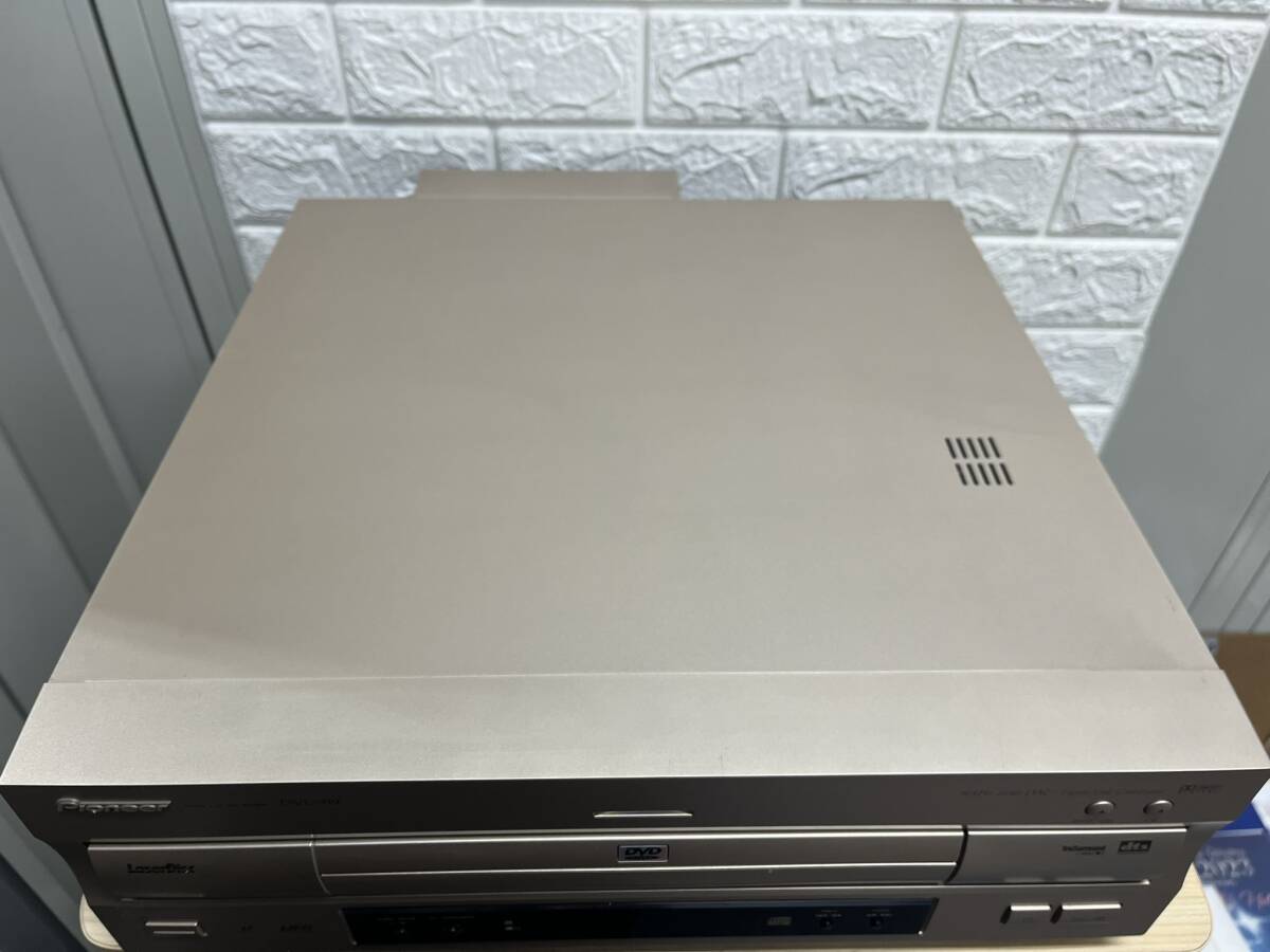 Pioneer パイオニア DVD/LD PLAYER コンパチブルプレイヤー DVL-919 中古 現状品の画像2