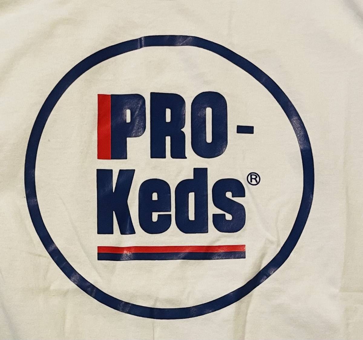  PRO-Keds 未使用 ロゴ Tシャツ size L ホワイト プロケッズ_画像4