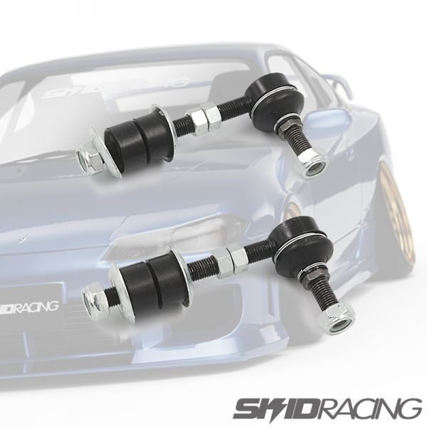 調整式 S13 S14 ショート スタビリンク フロント 強化ブッシュ スタビライザー リンク 180SX S15 スキッドレーシング SKID RACING :20 D3_画像1